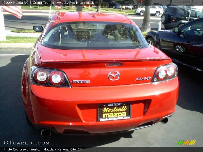 Velocity Red Mica / Black 2009 Mazda RX-8 Grand Touring