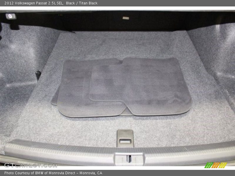 Black / Titan Black 2012 Volkswagen Passat 2.5L SEL