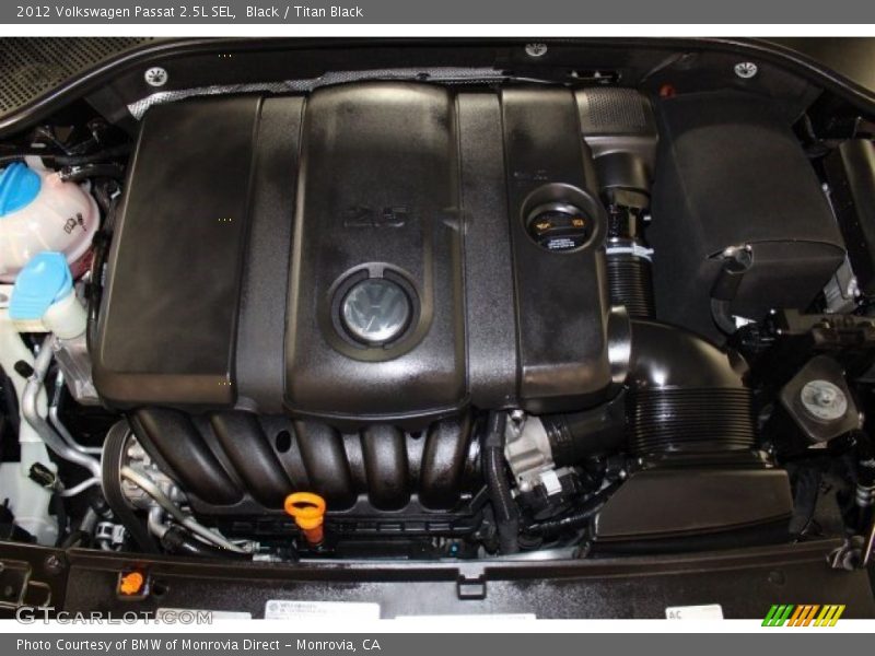 Black / Titan Black 2012 Volkswagen Passat 2.5L SEL