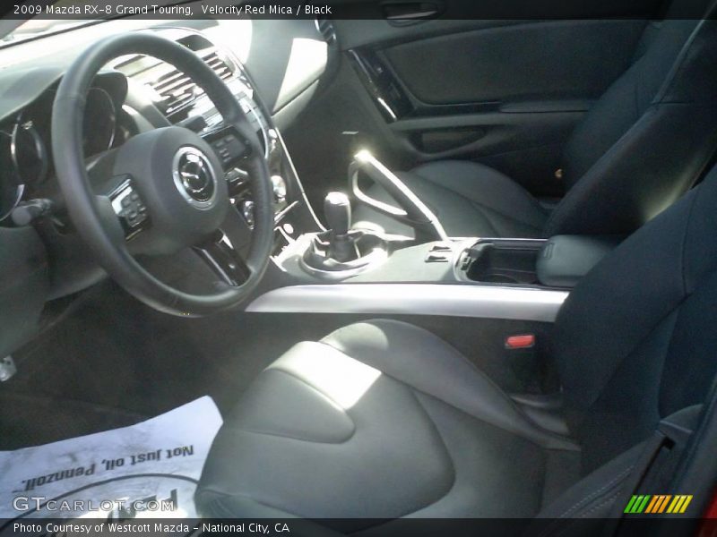 Velocity Red Mica / Black 2009 Mazda RX-8 Grand Touring