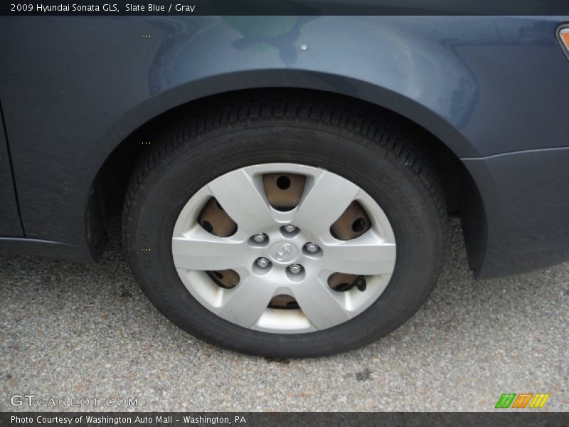 Slate Blue / Gray 2009 Hyundai Sonata GLS
