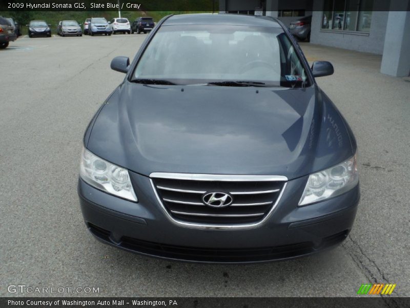 Slate Blue / Gray 2009 Hyundai Sonata GLS