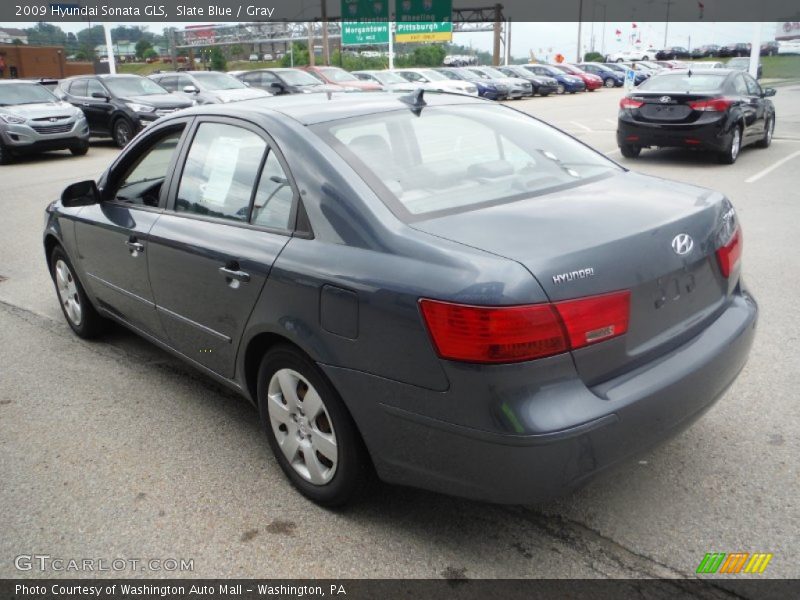 Slate Blue / Gray 2009 Hyundai Sonata GLS