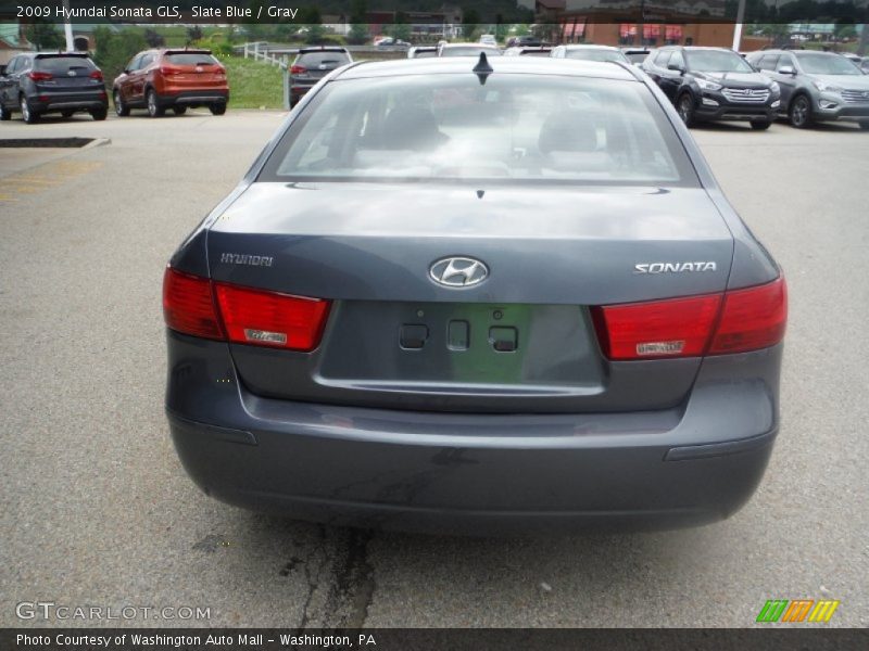 Slate Blue / Gray 2009 Hyundai Sonata GLS