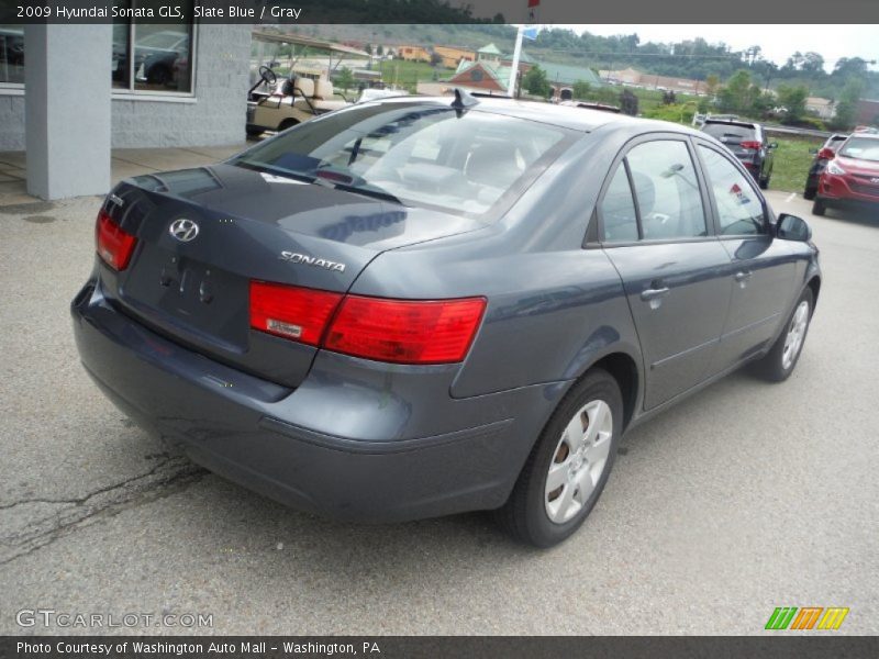 Slate Blue / Gray 2009 Hyundai Sonata GLS