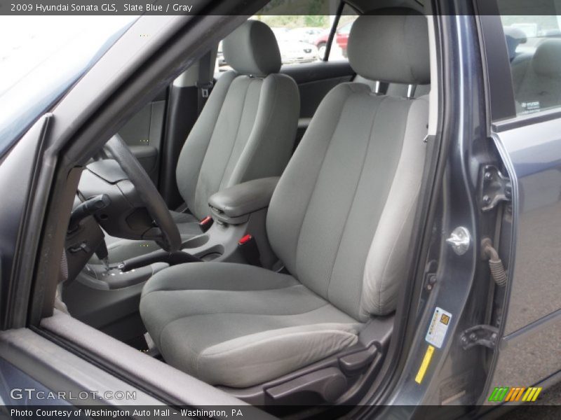 Slate Blue / Gray 2009 Hyundai Sonata GLS