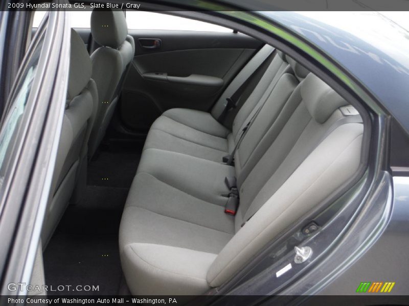 Slate Blue / Gray 2009 Hyundai Sonata GLS