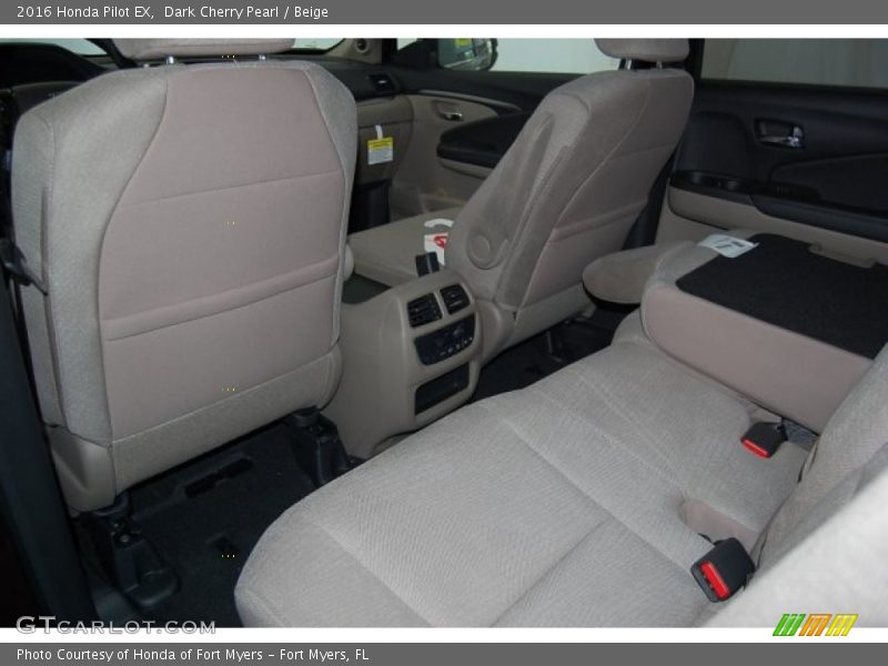 Rear Seat of 2016 Pilot EX