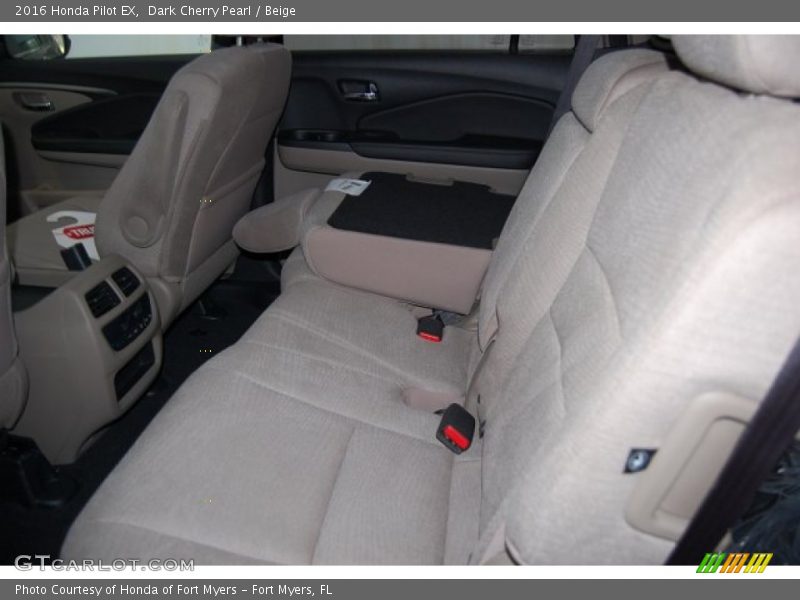 Rear Seat of 2016 Pilot EX