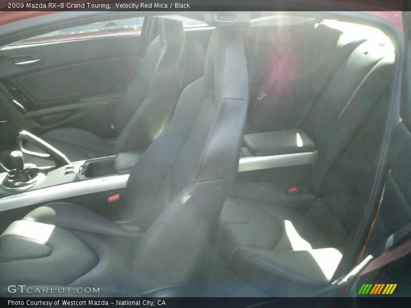 Velocity Red Mica / Black 2009 Mazda RX-8 Grand Touring