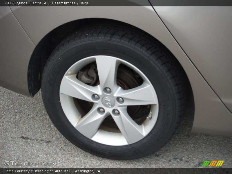 Desert Bronze / Beige 2013 Hyundai Elantra GLS