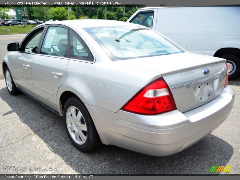 Silver Birch Metallic / Shale Grey 2006 Ford Five Hundred SE AWD