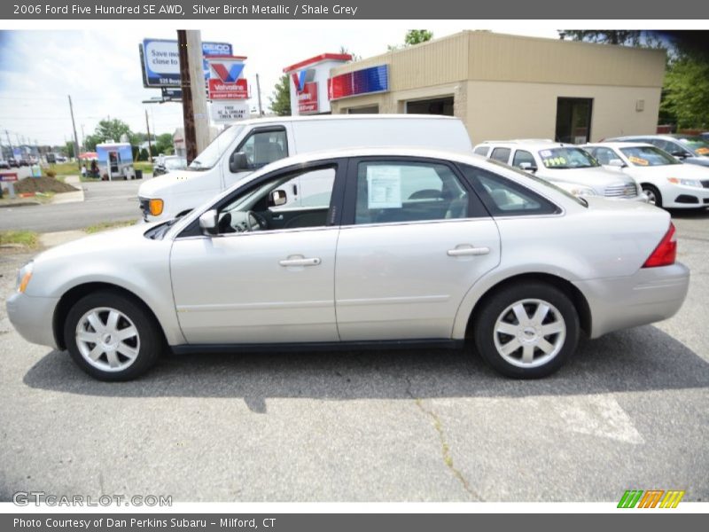 Silver Birch Metallic / Shale Grey 2006 Ford Five Hundred SE AWD