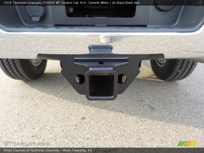 Summit White / Jet Black/Dark Ash 2015 Chevrolet Silverado 2500HD WT Double Cab 4x4