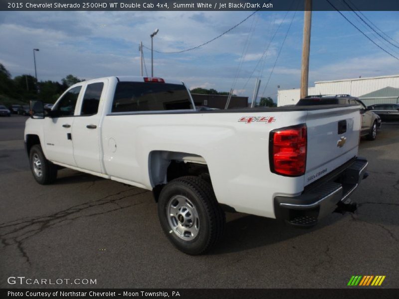 Summit White / Jet Black/Dark Ash 2015 Chevrolet Silverado 2500HD WT Double Cab 4x4