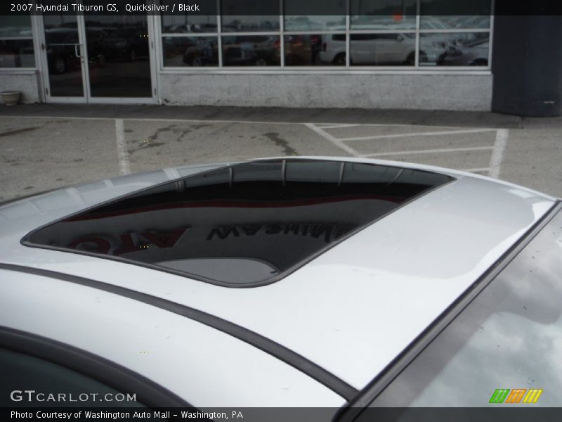 Quicksilver / Black 2007 Hyundai Tiburon GS