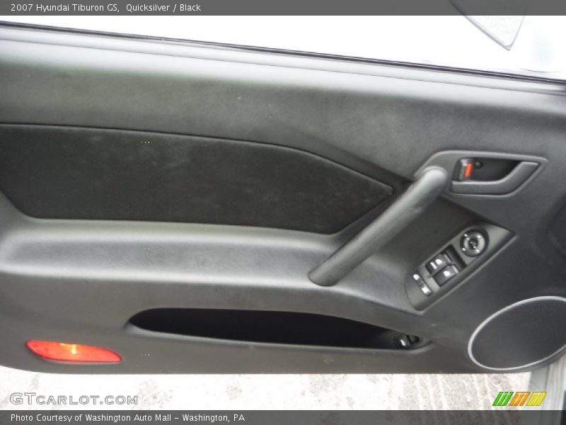 Quicksilver / Black 2007 Hyundai Tiburon GS