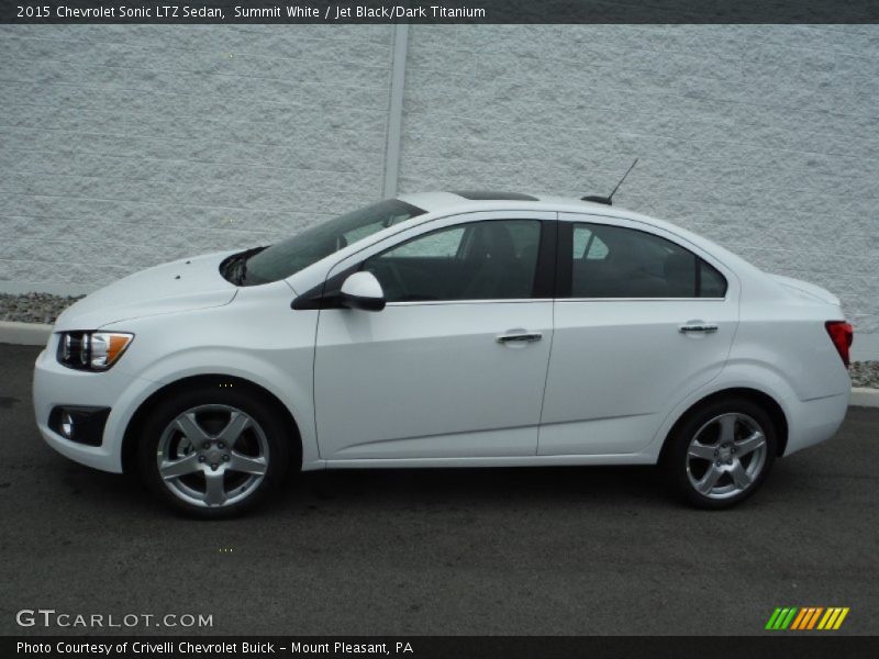  2015 Sonic LTZ Sedan Summit White