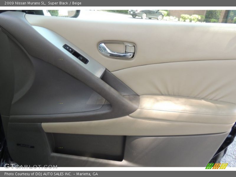 Super Black / Beige 2009 Nissan Murano SL