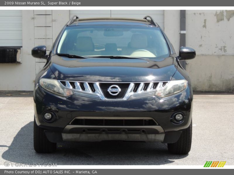 Super Black / Beige 2009 Nissan Murano SL