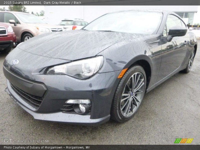 Dark Gray Metallic / Black 2015 Subaru BRZ Limited