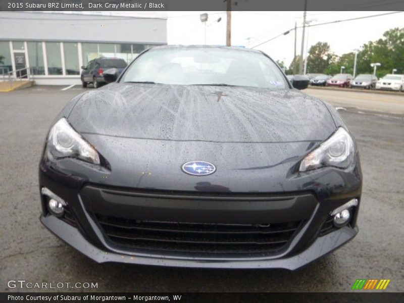 Dark Gray Metallic / Black 2015 Subaru BRZ Limited