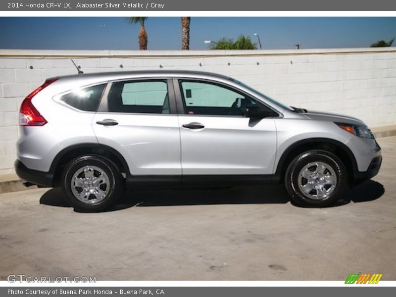 Alabaster Silver Metallic / Gray 2014 Honda CR-V LX