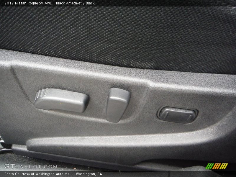 Black Amethyst / Black 2012 Nissan Rogue SV AWD