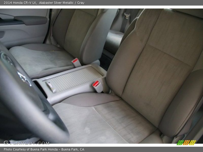 Alabaster Silver Metallic / Gray 2014 Honda CR-V LX