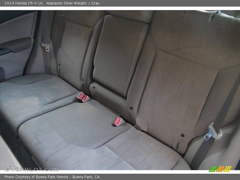 Alabaster Silver Metallic / Gray 2014 Honda CR-V LX