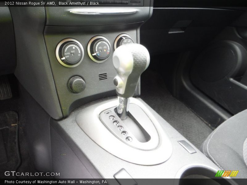 Black Amethyst / Black 2012 Nissan Rogue SV AWD