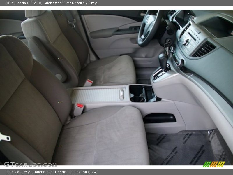 Alabaster Silver Metallic / Gray 2014 Honda CR-V LX