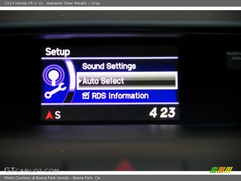 Alabaster Silver Metallic / Gray 2014 Honda CR-V LX