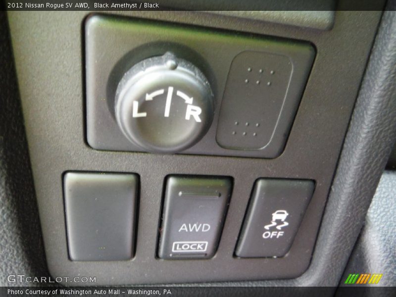Black Amethyst / Black 2012 Nissan Rogue SV AWD