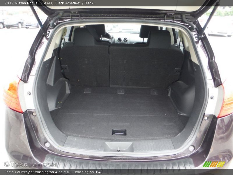 Black Amethyst / Black 2012 Nissan Rogue SV AWD