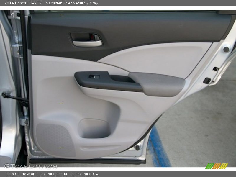 Alabaster Silver Metallic / Gray 2014 Honda CR-V LX