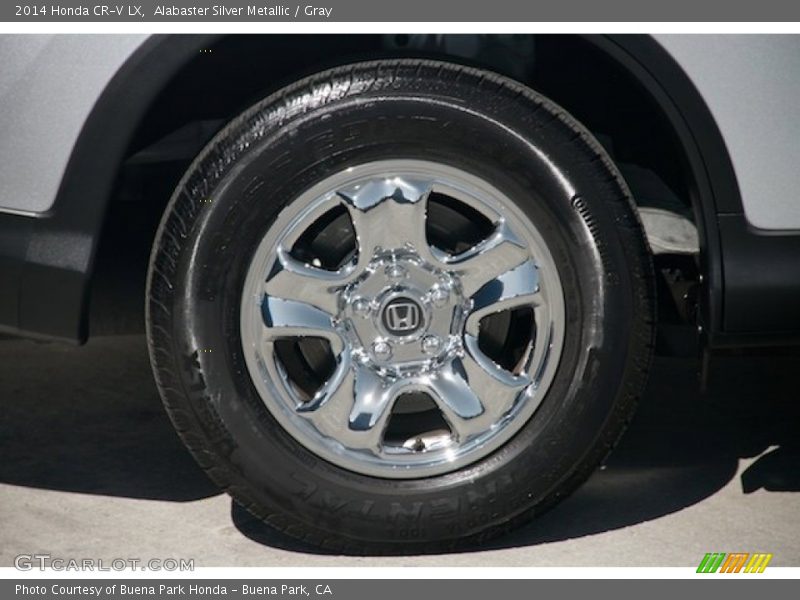 Alabaster Silver Metallic / Gray 2014 Honda CR-V LX