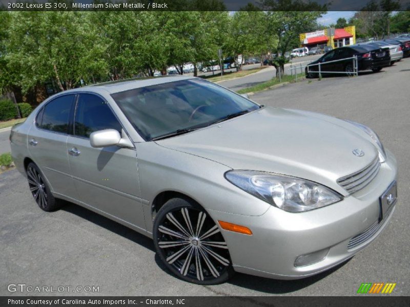 Millennium Silver Metallic / Black 2002 Lexus ES 300