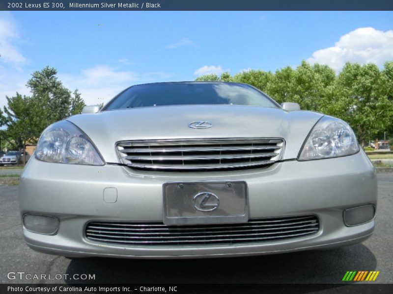 Millennium Silver Metallic / Black 2002 Lexus ES 300