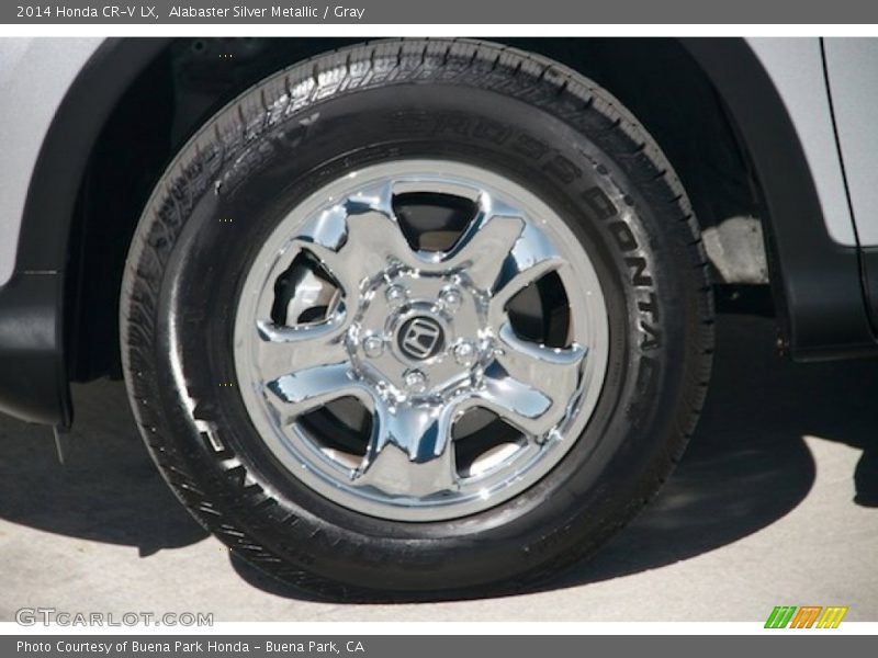 Alabaster Silver Metallic / Gray 2014 Honda CR-V LX