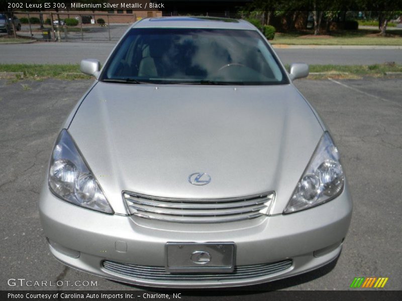 Millennium Silver Metallic / Black 2002 Lexus ES 300