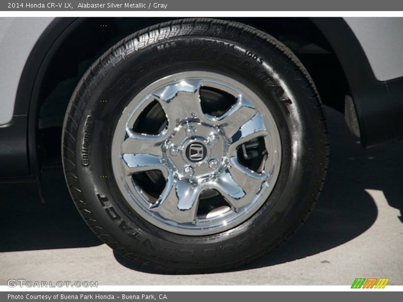 Alabaster Silver Metallic / Gray 2014 Honda CR-V LX