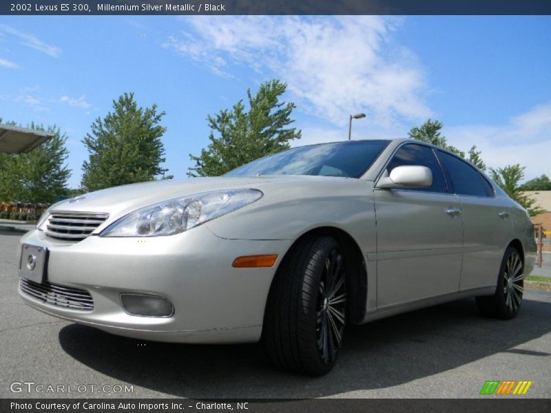 Millennium Silver Metallic / Black 2002 Lexus ES 300