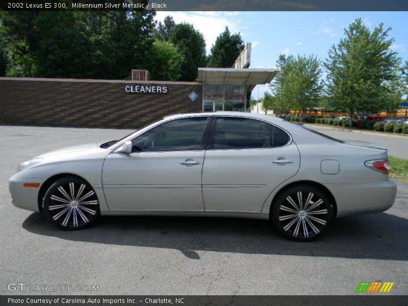 Millennium Silver Metallic / Black 2002 Lexus ES 300