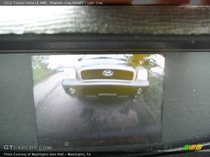 Magnetic Gray Metallic / Light Gray 2012 Toyota Venza LE AWD