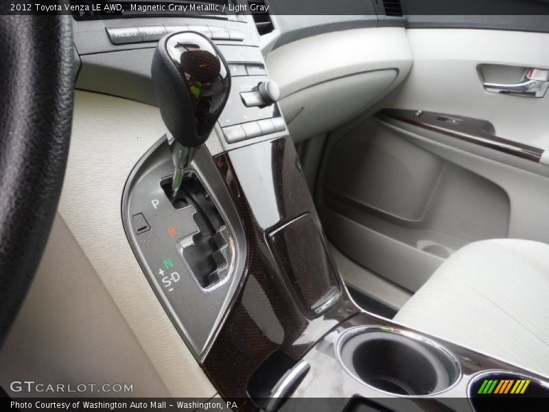 Magnetic Gray Metallic / Light Gray 2012 Toyota Venza LE AWD