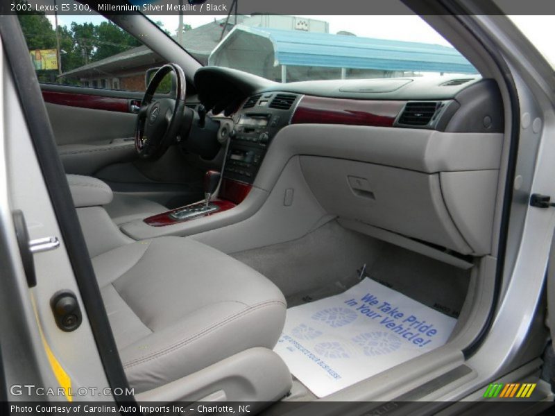 Millennium Silver Metallic / Black 2002 Lexus ES 300