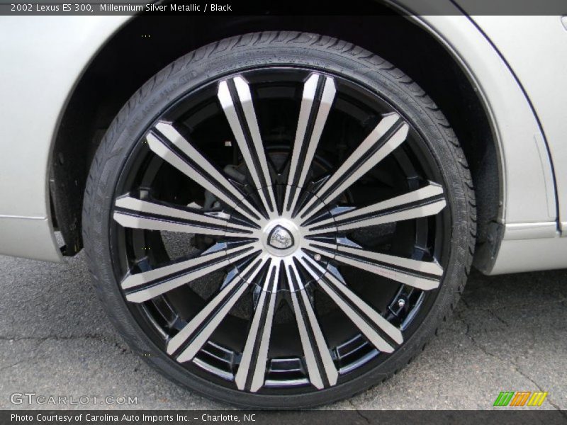 Millennium Silver Metallic / Black 2002 Lexus ES 300