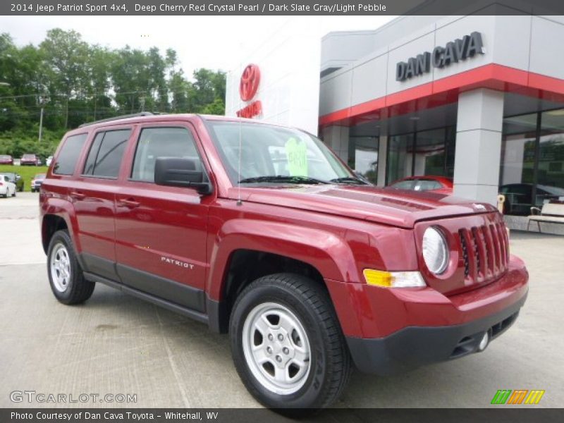 Deep Cherry Red Crystal Pearl / Dark Slate Gray/Light Pebble 2014 Jeep Patriot Sport 4x4