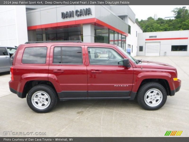 Deep Cherry Red Crystal Pearl / Dark Slate Gray/Light Pebble 2014 Jeep Patriot Sport 4x4